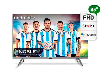 Smart Tv Noblex 43" DR43X7100 FHD Primera